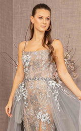 2 of 4 GLS by Gloria GL3158 Dress Cappuccino-Gray