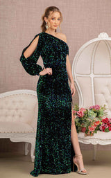 3 of 22 Elizabeth K GL3159 Dress Green