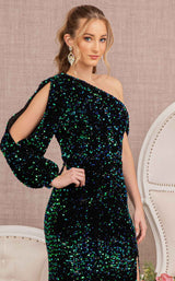 8 of 22 Elizabeth K GL3159 Dress Green