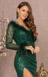 4 of 10 GLS by Gloria GL3160 Dress Green