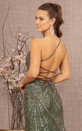 5 of 9 GLS by Gloria GL3161 Dress Green