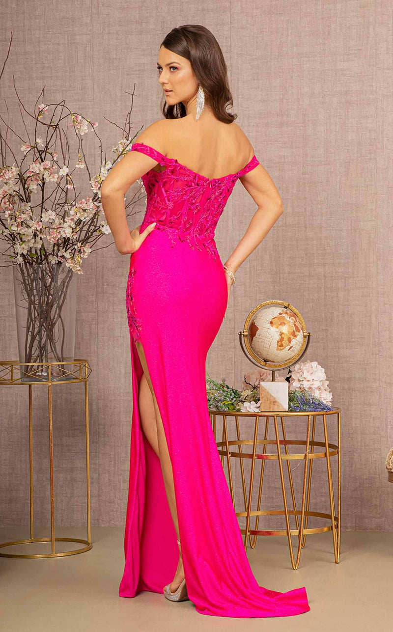 Elizabeth K GL3162 Dress Fuchsia