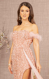 5 of 14 Elizabeth K GL3163 Dress Rose-Gold