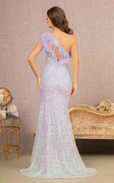 8 of 8 GLS by Gloria GL3165 Dress Periwinkle-Blue