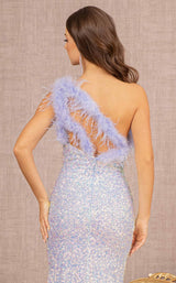 6 of 8 GLS by Gloria GL3165 Dress Periwinkle-Blue