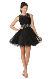 1 of 31 Elizabeth K GS1427 Dress Black