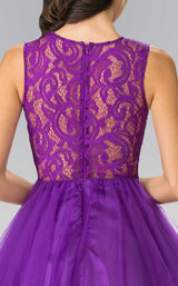 29 of 31 Elizabeth K GS1427 Dress Purple