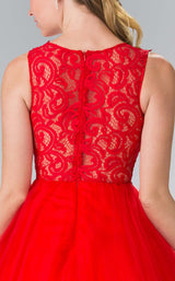 30 of 31 Elizabeth K GS1427 Dress Red