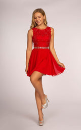 2 of 12 Elizabeth K GS1623 Dress Red