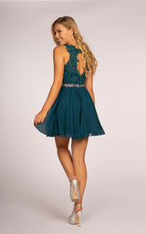 6 of 12 Elizabeth K GS1623 Dress Teal