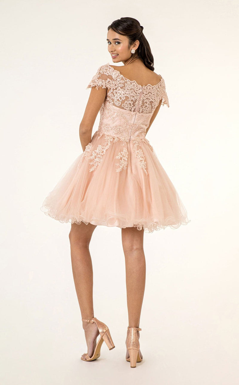 Elizabeth K GS1953 Dress Blush