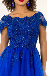 11 of 16 Elizabeth K GS1953 Dress Royal-Blue