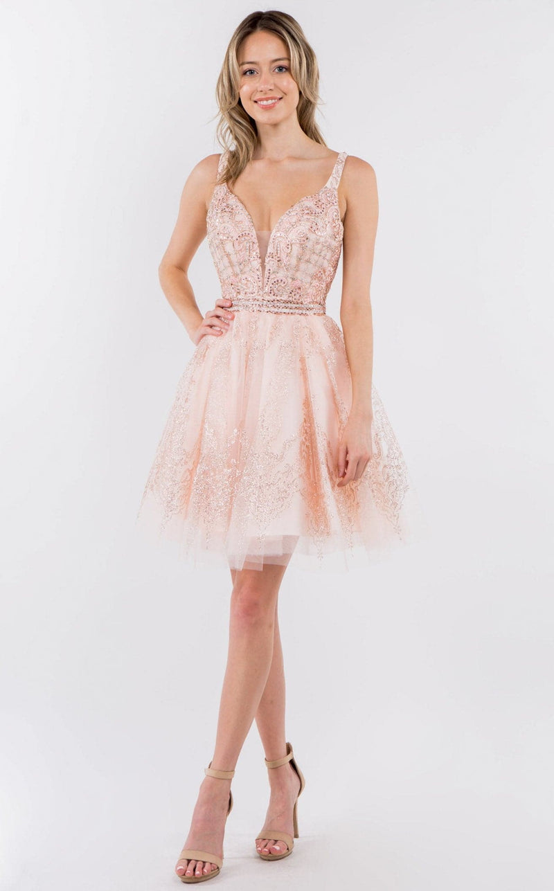 Elizabeth K GS1965 Dress Blush