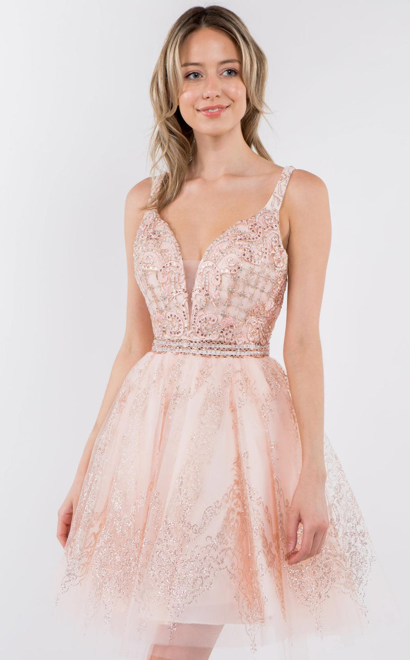 Elizabeth K GS1965 Dress Blush