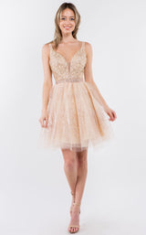 3 of 12 Elizabeth K GS1965 Dress Champagne