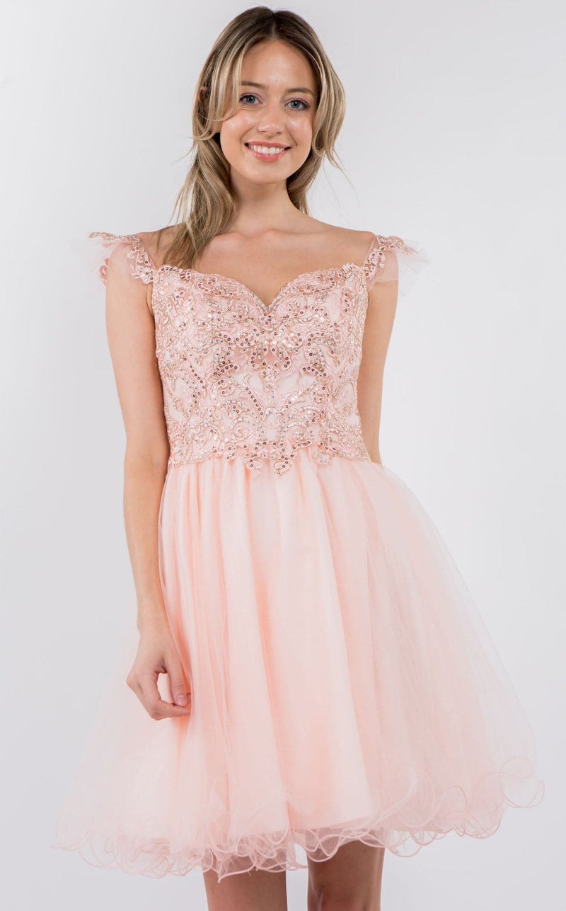 Elizabeth K GS1966 Dress Blush