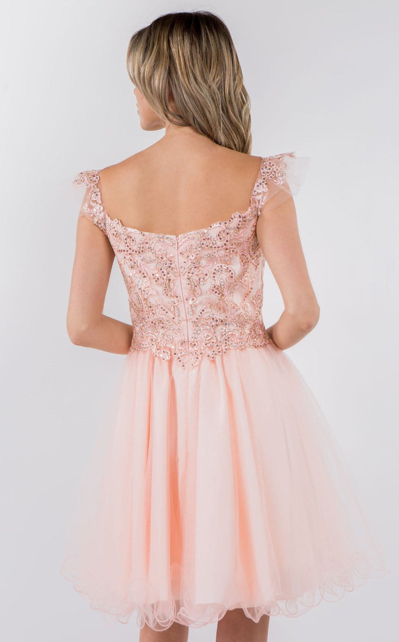 Elizabeth K GS1966 Dress Blush