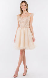 2 of 15 Elizabeth K GS1966 Dress Champagne