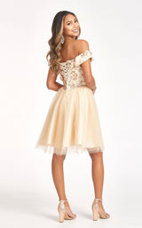 6 of 16 Elizabeth K GS1978 Dress Champagne