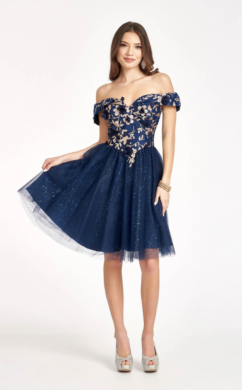 Elizabeth K GS1978 Dress Navy