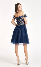 7 of 16 Elizabeth K GS1978 Dress Navy