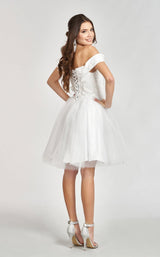 8 of 16 Elizabeth K GS1978 Dress White