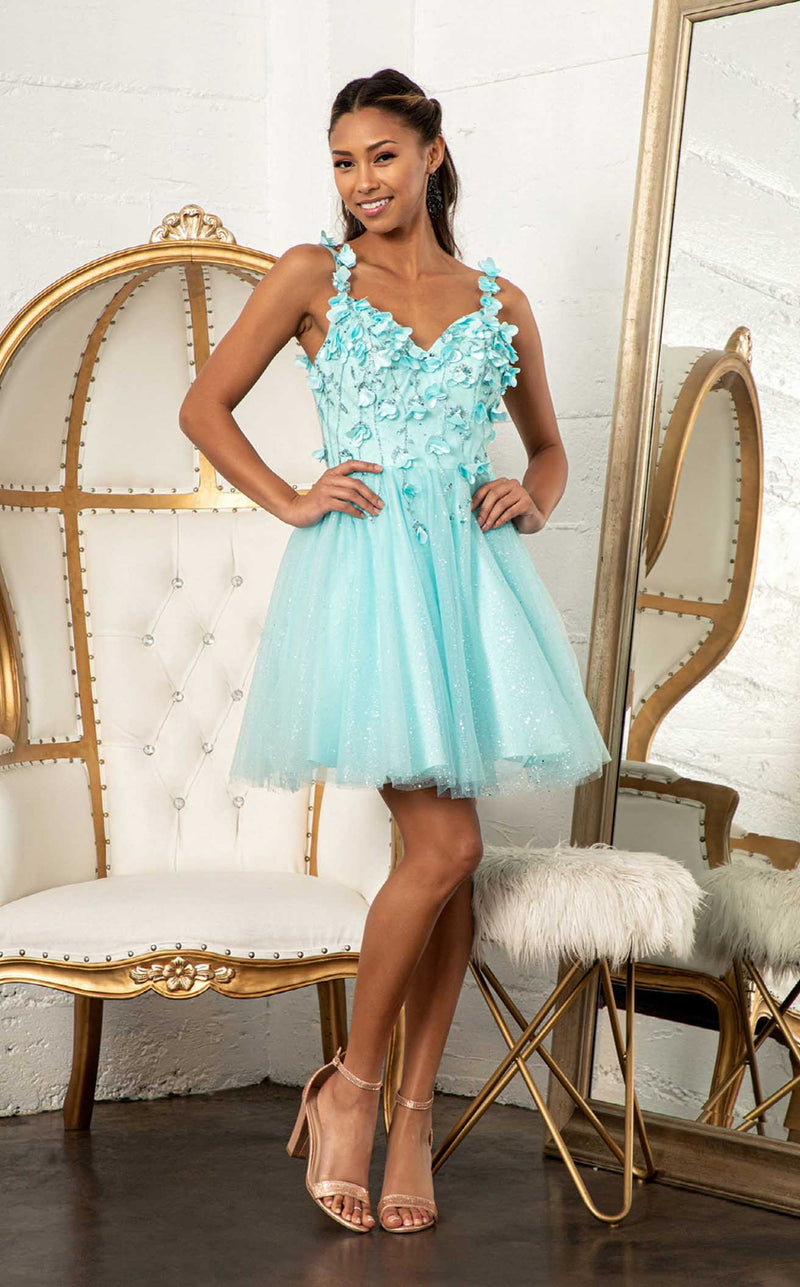 Elizabeth K GS1999 Dress Tiffany-Blue