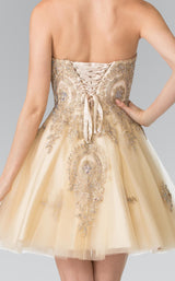 24 of 26 Elizabeth K GS2371 Dress Champagne