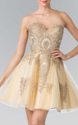 18 of 26 Elizabeth K GS2371 Dress Champagne