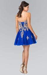 14 of 26 Elizabeth K GS2371 Dress Royal-Blue