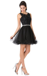 1 of 26 Elizabeth K GS2375 Dress Black