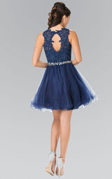 12 of 26 Elizabeth K GS2375 Dress Navy