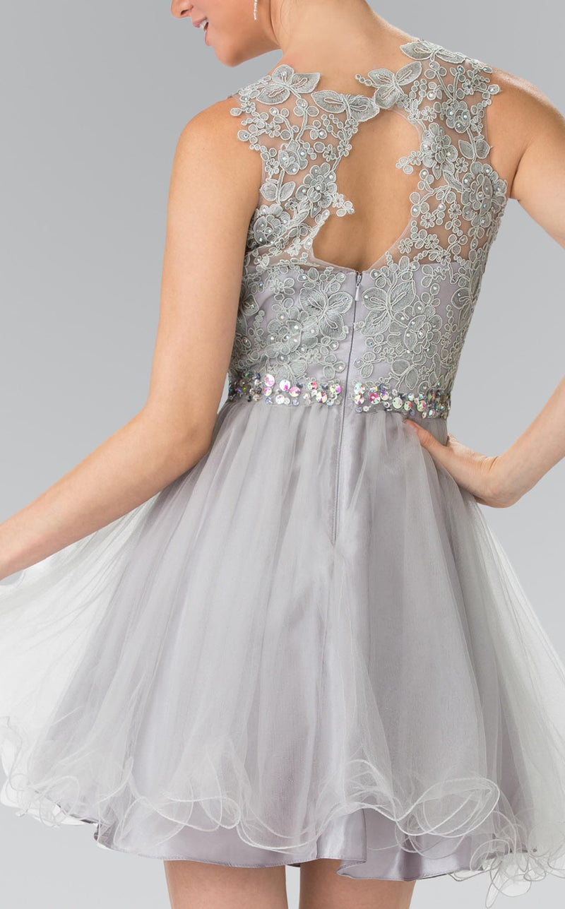 Elizabeth K GS2375 Dress Silver