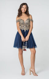 4 of 24 Elizabeth K GS2808 Dress Navy