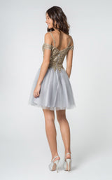 11 of 24 Elizabeth K GS2808 Dress Silver