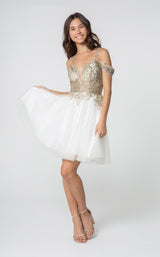 6 of 24 Elizabeth K GS2808 Dress White