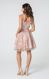 4 of 8 Elizabeth K GS2833 Dress Rose-Gold