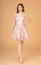 3 of 16 Elizabeth K GS3088 Dress Rose-Gold