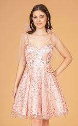 11 of 16 Elizabeth K GS3088 Dress Rose-Gold