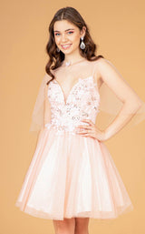 10 of 16 Elizabeth K GS3089 Dress Blush