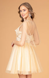 15 of 16 Elizabeth K GS3089 Dress Champagne