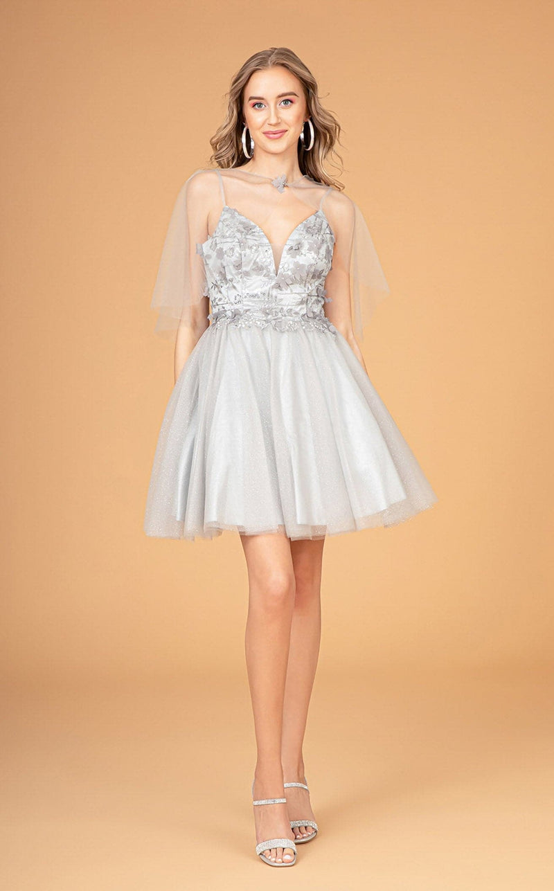 Elizabeth K GS3089 Dress Silver