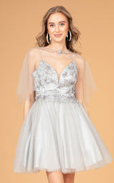 12 of 16 Elizabeth K GS3089 Dress Silver