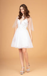 4 of 16 Elizabeth K GS3089 Dress White