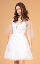 13 of 16 Elizabeth K GS3089 Dress White