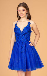 11 of 16 Elizabeth K GS3090 Dress Royal-Blue