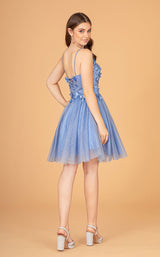 8 of 16 Elizabeth K GS3090 Dress Smoky-Blue