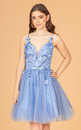 12 of 16 Elizabeth K GS3090 Dress Smoky-Blue