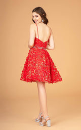 7 of 16 Elizabeth K GS3091 Dress Red