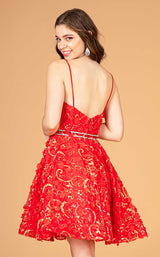 15 of 16 Elizabeth K GS3091 Dress Red